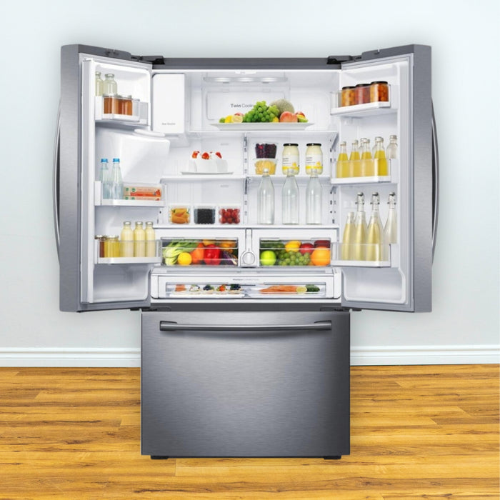 Samsung French Door Refrigerator, 36 inch Width, 28.1 cu. ft. Capacity, Stainless Steel