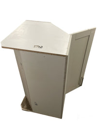Hampton Bay Edson Upper 34" Corner Cabinet Grey