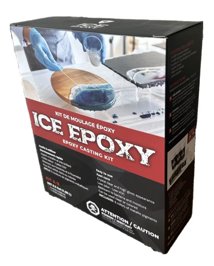ICE EPOXY Ice Cast 1.89 L Crystal Clear Resin