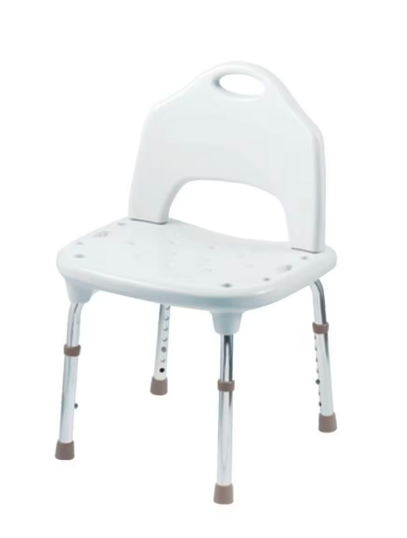 MOEN Plastic Adjustable Shower Chair in White