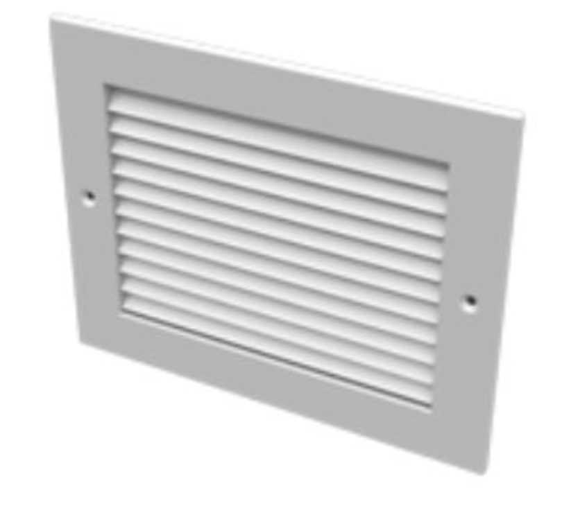 TITUS T-700L Steel door return grille with sight-proof blades