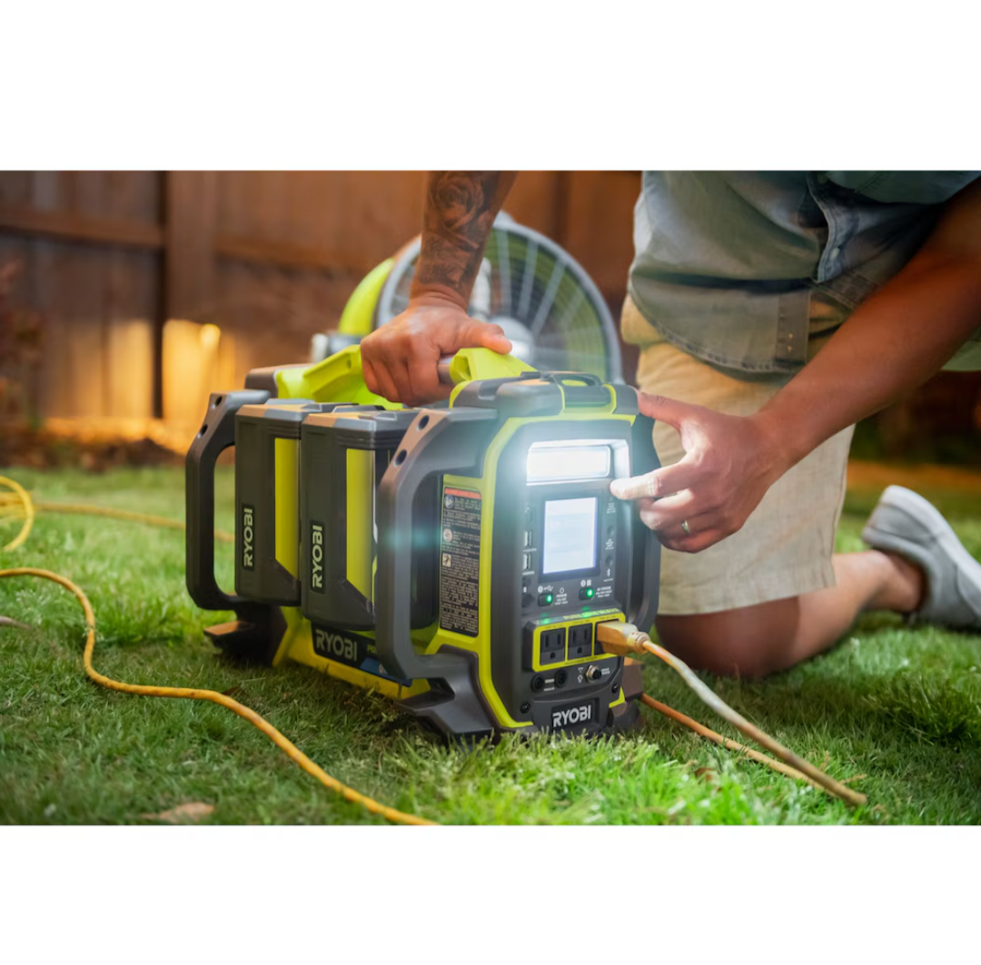 RYOBI 40V 1800-Watt Battery Inverter with Bluetooth (Tool-Only)