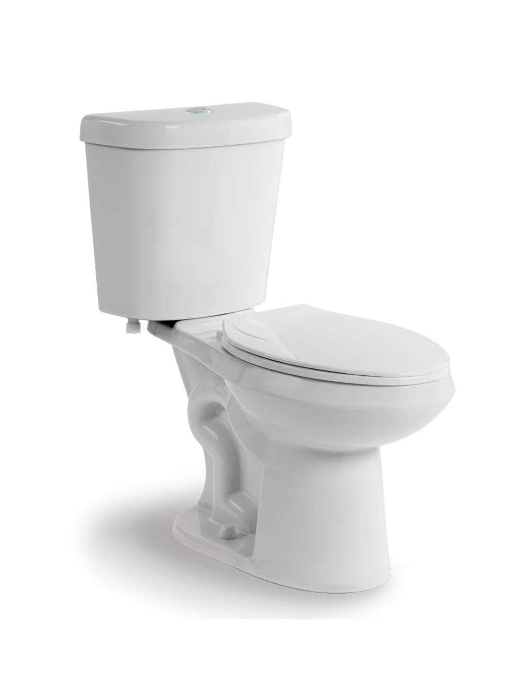 Glacier Bay All-In-One 2-Piece 4.1/6.0 LPF Dual Flush Elongated Bowl Toilet in White