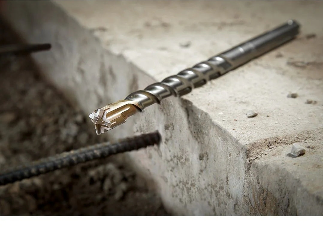 3/4 in. x 13 in. 4-Cutter SDS-MAX Carbide Drill Bit