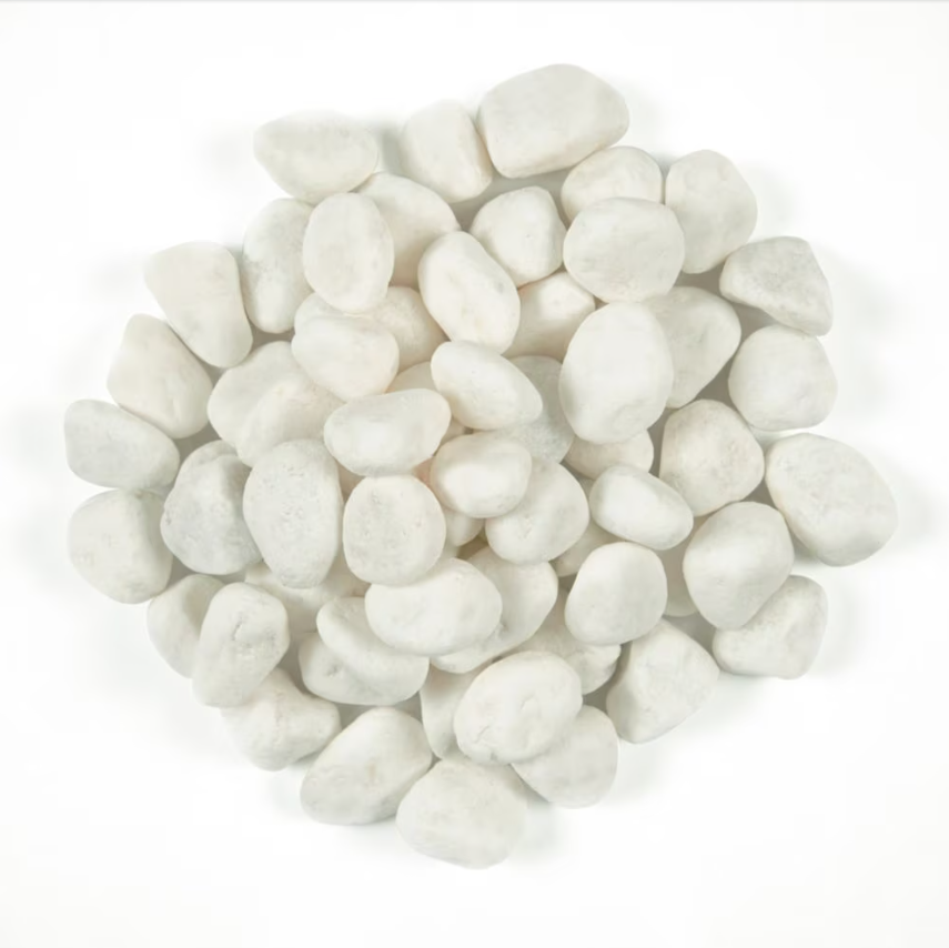 Quantum Snow White Decorative Pebbles (5lbs)