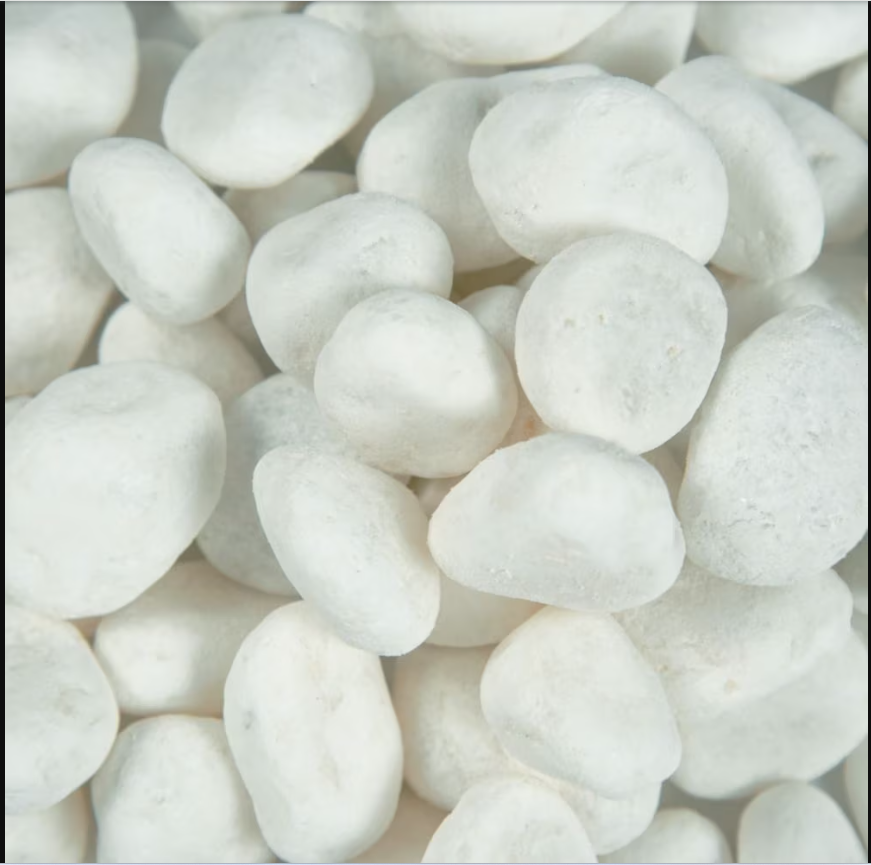 Quantum Snow White Decorative Pebbles (5lbs)