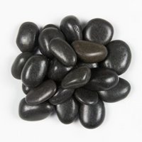 Quantum Ash Black Decorative Pebbles (5lbs)