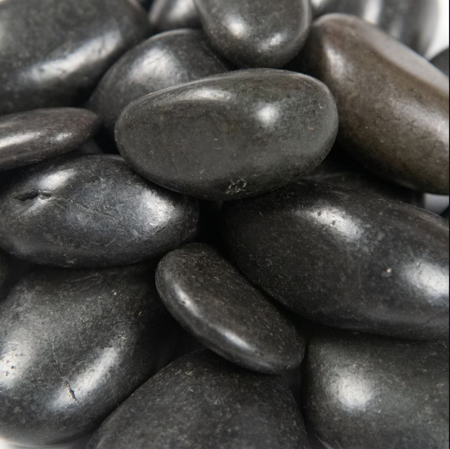 Quantum Ash Black Decorative Pebbles (5lbs)