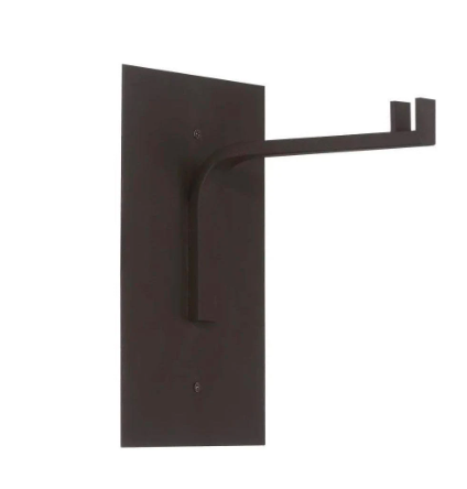 Matte Black Steel Cathedral Bracket