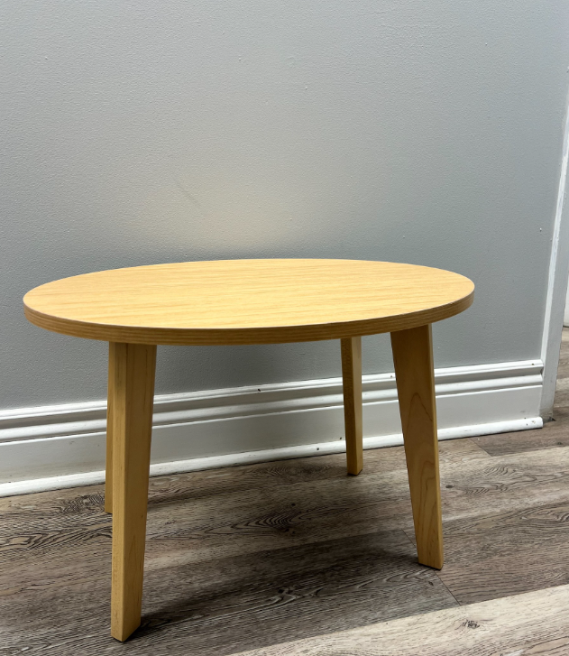 Oval End table