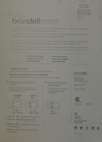 Brondell Dual Temp Non-Electric Bidet Seat