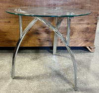 Glass Side Table