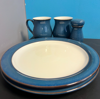 Denby 6 Piece Midnight Blue Set
