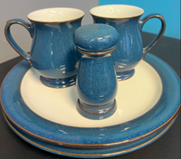 Denby 6 Piece Midnight Blue Set
