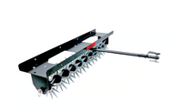 Brinly-Hardy 40" Spike Aerator with Galvanized Steel 3D Tines