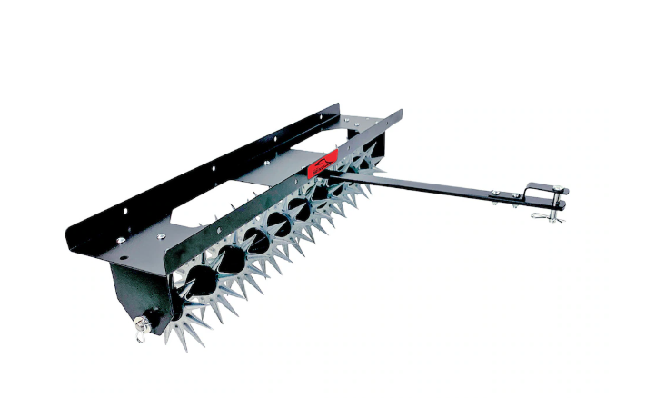 Brinly-Hardy 40" Spike Aerator with Galvanized Steel 3D Tines