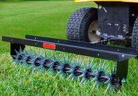 Brinly-Hardy 40" Spike Aerator with Galvanized Steel 3D Tines