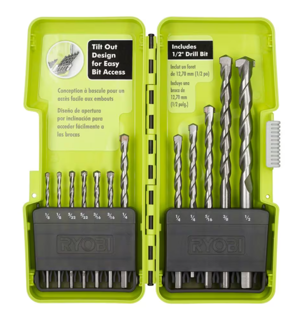 RYOBI Masonry Set (12-Piece)