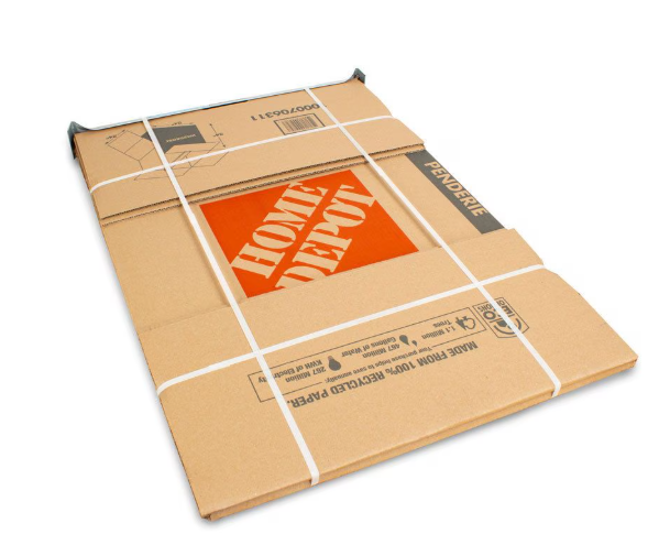 The Home Depot Wardrobe Box with Metal Hanging Bar