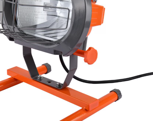 HDX 600-Watt Halogen Indoor/Outdoor Handheld Portable Work Light with 5 ft. Cord