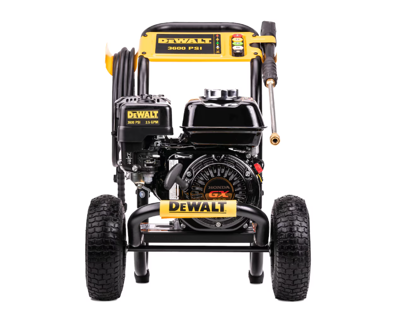 DEWALT 3600 PSI 2.5 GPM Gas Cold Water Professional Pressure Washer