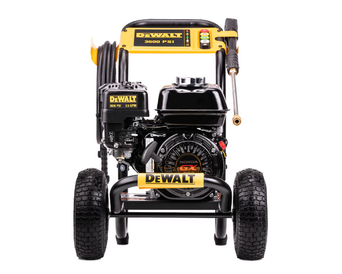 DEWALT 3600 PSI 2.5 GPM Gas Cold Water Professional Pressure Washer