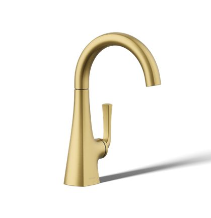KOHLER Graze Single-Handle Pull-Down Sprayer Beverage Faucet