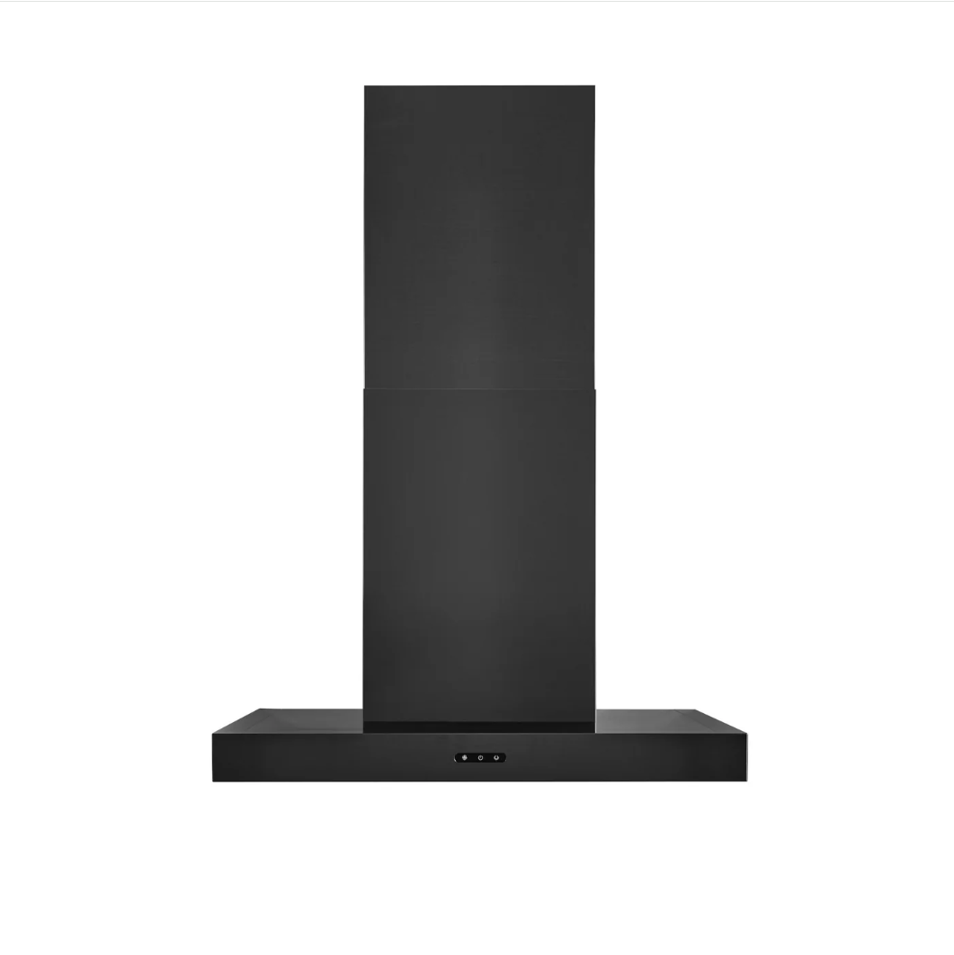 Broan Black Chimney Range Hood