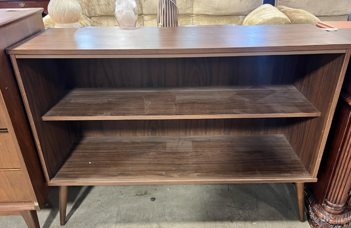 Walnut Midcentury Bookshelf