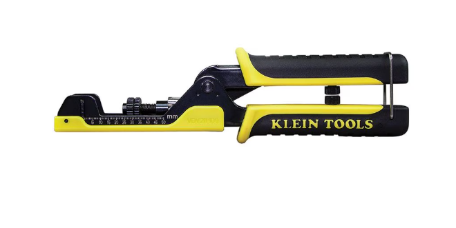 Klein Tools Extended Reach Coax Crimper