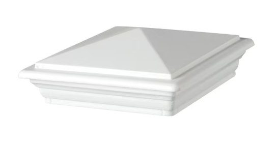 Veranda 48 In. - Classic Post Sleeve Kit - White