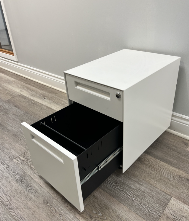 2 Drawer Mobile Filing Cabinet