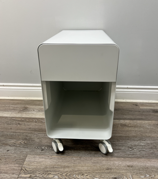 Rounded 1 Drawer Mobile Filing Cabinet