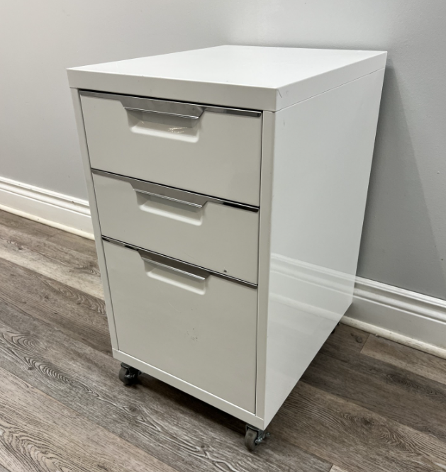 3 Drawer Mobile Filing Cabinet