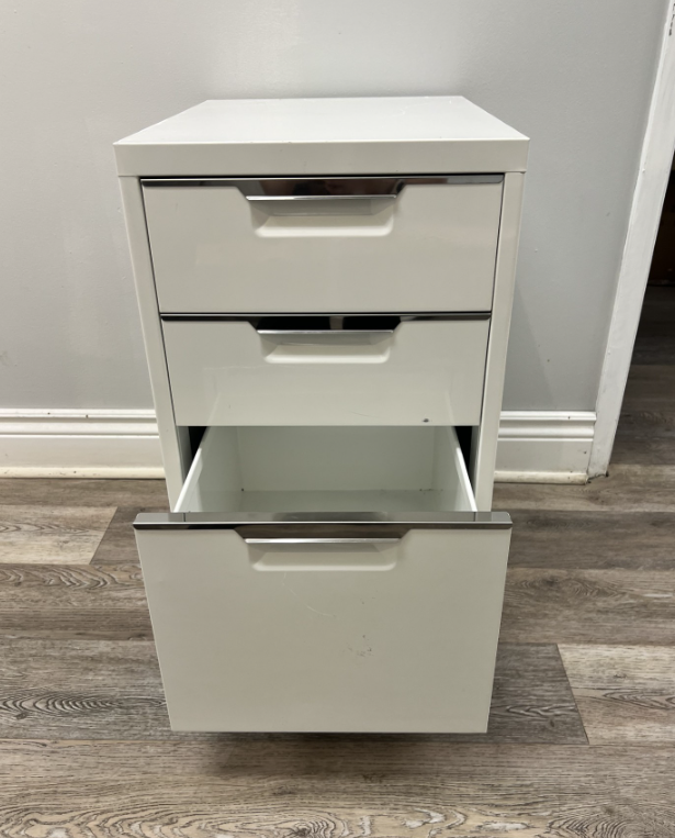 3 Drawer Mobile Filing Cabinet