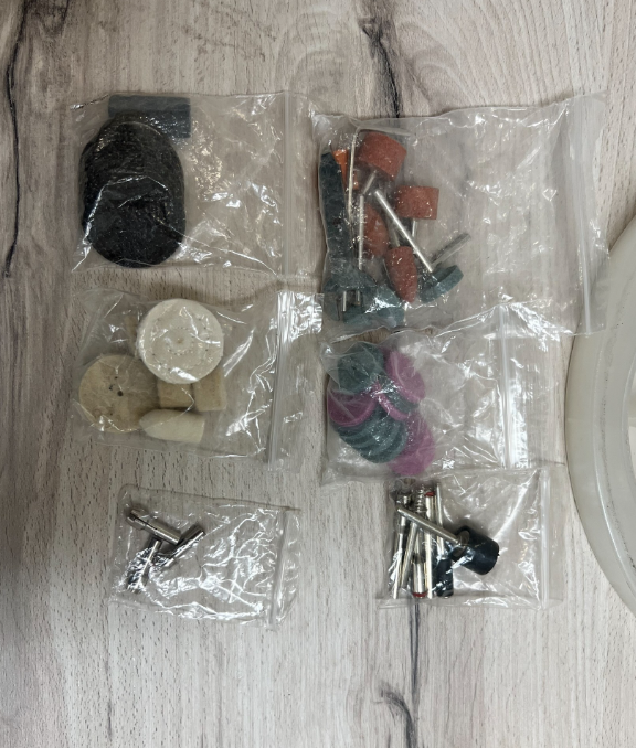 Mastercraft Multi-Purpose Rotary Tool Accessory Bit Set with Storage Case