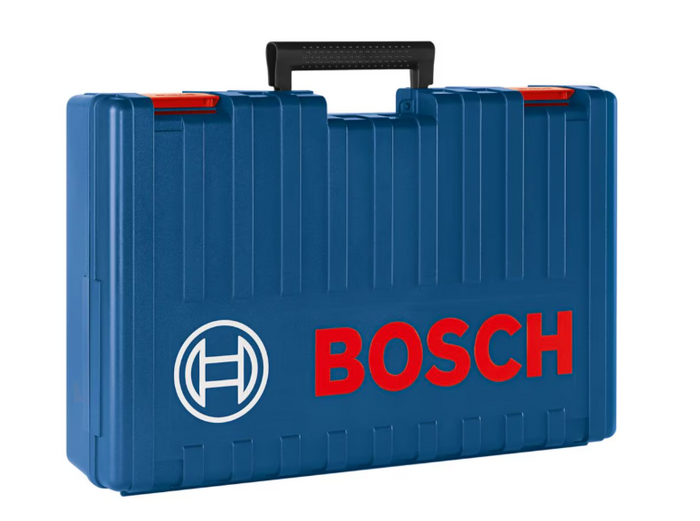 Bosch 120V 1 5/8-inch Brushed Corded Hammer Drill with Auxiliary Side Handle and Carrying Case