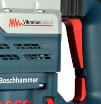 Bosch 120V 1 5/8-inch Brushed Corded Hammer Drill with Auxiliary Side Handle and Carrying Case