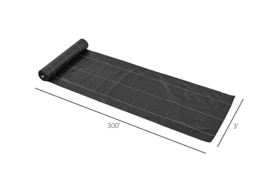 Outsunny 3' x300' Weed Barrier Fabric Durable Convenient Design