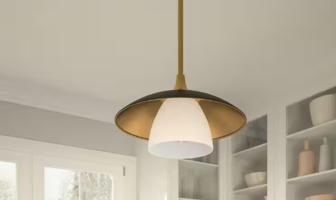 Fayette 1-Light Earth Black Mini Pendant