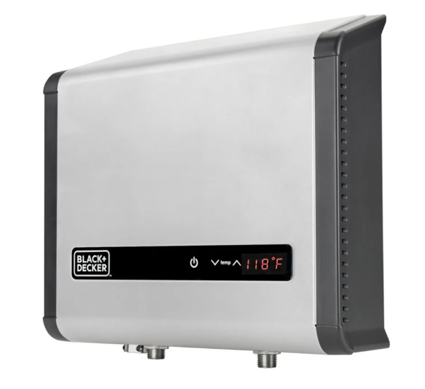 BLACK+DECKER 18 kW 3.7 GPM Digital Self Modulating Electric Tankless Water Heater