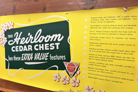 Vintage Cedar Heirloom Chest