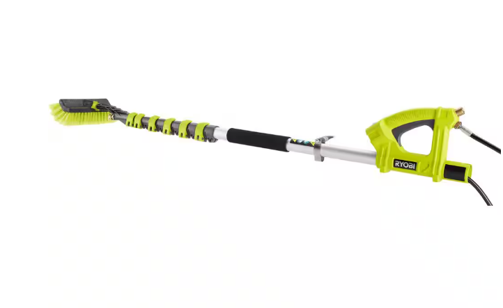 18 ft. Extension Pole with Brush for Pressure Washer
