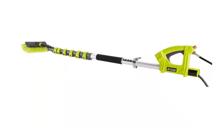 18 ft. Extension Pole with Brush for Pressure Washer
