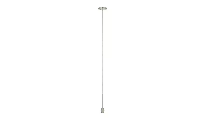 Brushed Nickel Pendant Light
