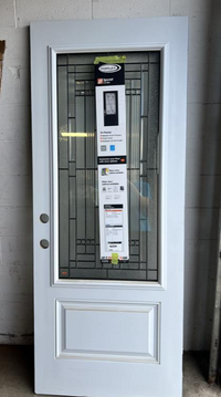 1 Panel Fiberglass Door