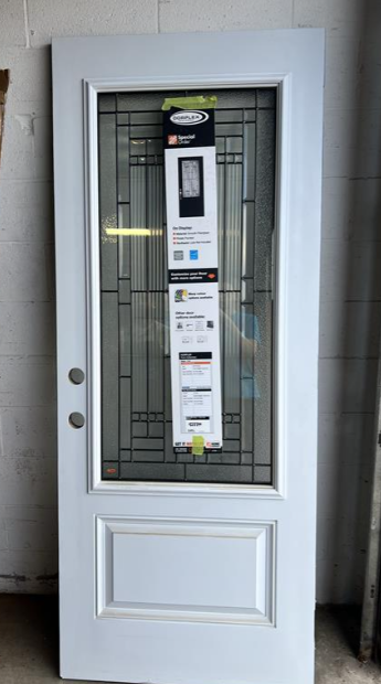 1 Panel Fiberglass Door