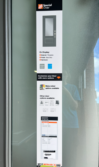 Pear Slate Grey Door