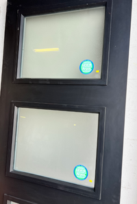 36" Decorative Steel Front Door