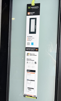 Masonite Full Lite Door